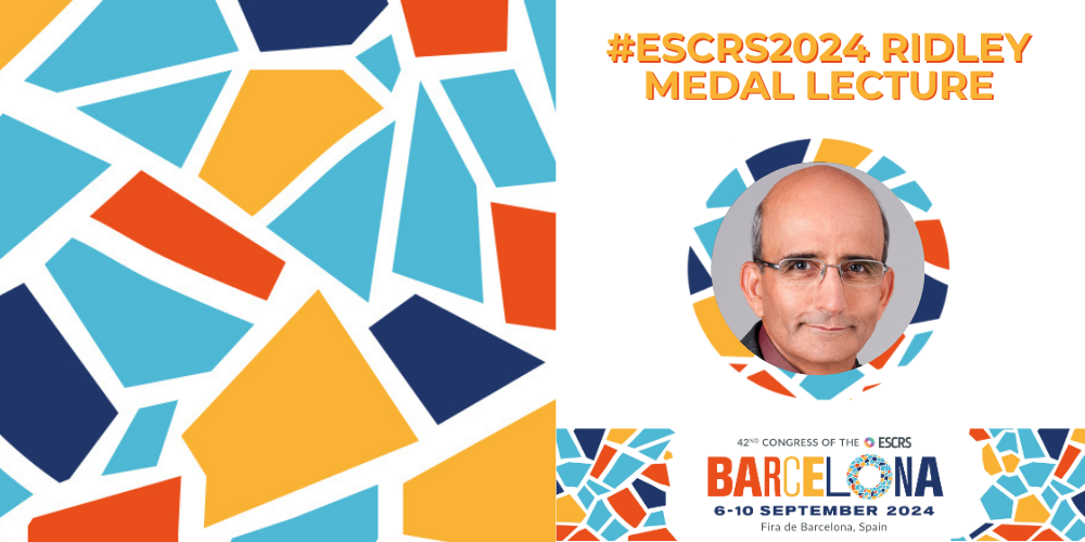 ESCRS Congress 2024 Ridley Medal Lecture Programme 2024